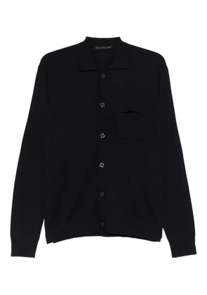 Low Brand pocket buttoned cardigan - Blue