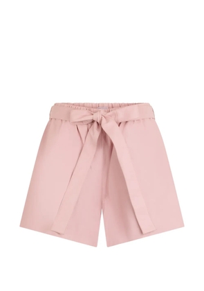 Valentino Garavani belt-fastening shorts - Pink