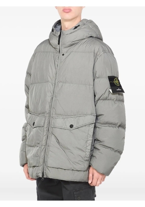 Stone Island Compass-badge puffer jacket - Grey