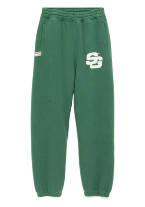 SUMMER GAMES logo-print track pants - Green