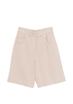 Brunello Cucinelli elasticated shorts - Neutrals