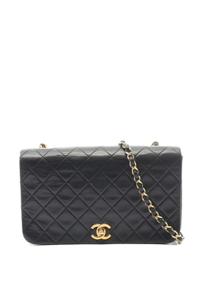 CHANEL Pre-Owned 1989-1991 interlocking CC shoulder bag - Black