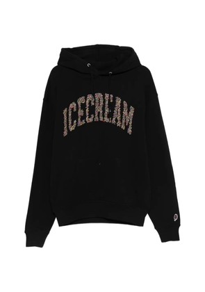 ICECREAM Sprinkles Popover hoodie - Black