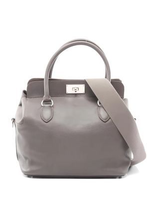 Hermès Pre-Owned 00s leather handbag - Grey