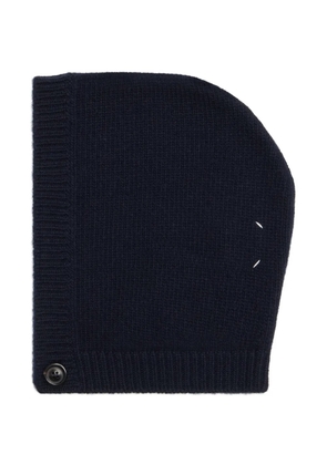 Maison Margiela button wool cap - Blue