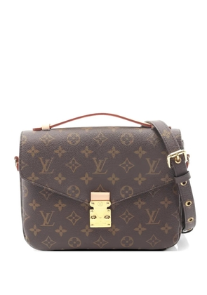 Louis Vuitton Pre-Owned 2010s Metis MM leather tote bag - Brown