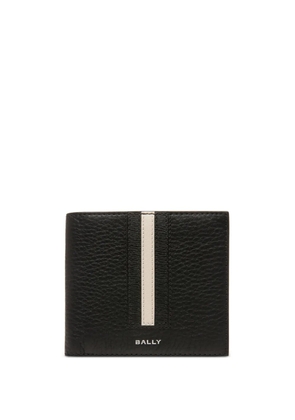 Bally Ribbon leather bifold wallet - Black