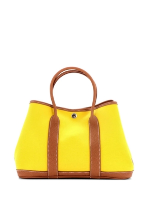 Hermès Pre-Owned Garden Party Toile and Leather 30 tote bag - Brown