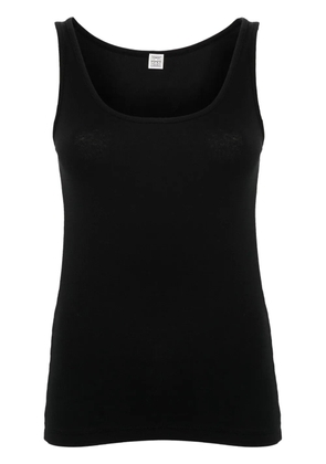TOTEME ribbed tank top - Black