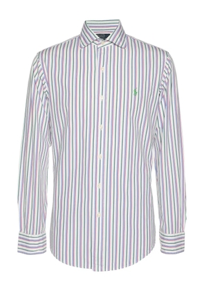 Polo Ralph Lauren Vintage striped cotton shirt - White