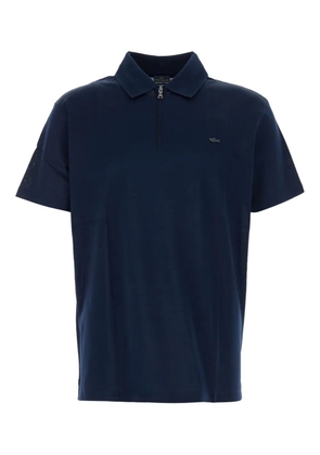 Paul & Shark logo-detail polo shirt - Blue