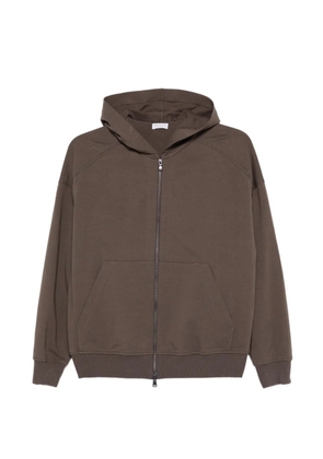 Brunello Cucinelli zip-up hoodie - Brown