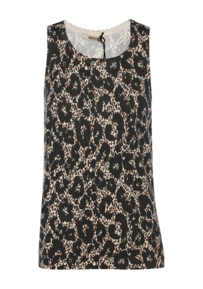 Roberto Cavalli Vintage animal-print sleeveless top - Black