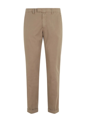 Briglia 1949 cuffed trousers - Brown