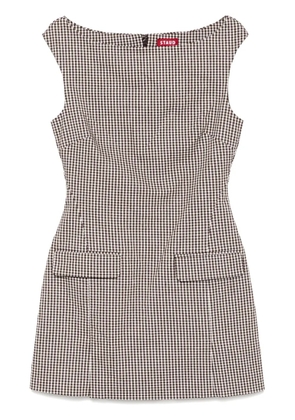 STAUD Walker dress - Brown