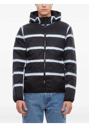Givenchy hooded stripe-pattern jacket - Black