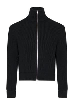 Maison Margiela virgin wool cardigan - Black