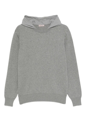 Herno cotton hoodie - Grey