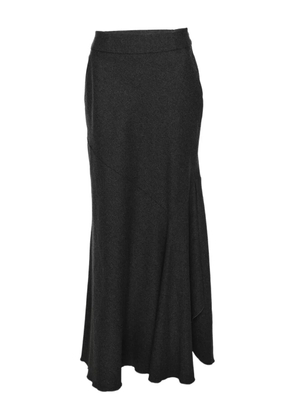 Max Mara wool pleated maxi skirt - Grey