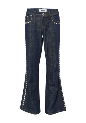 Moschino Pre-Owned 2000's studded jeans - Blue