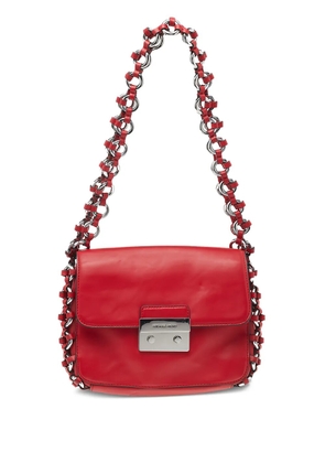 Michael Kors Vintage pre-owned Piper leather shoulder bag - Red