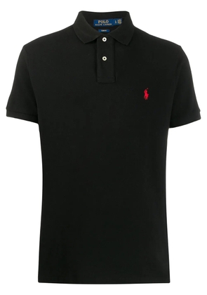 Polo Ralph Lauren embroidered logo polo shirt - Black