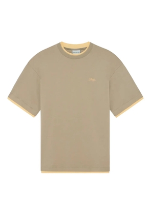 Drôle De Monsieur double-layer T-shirt - Neutrals