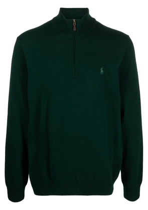 Polo Ralph Lauren Polo Pony-logo wool jumper - Green