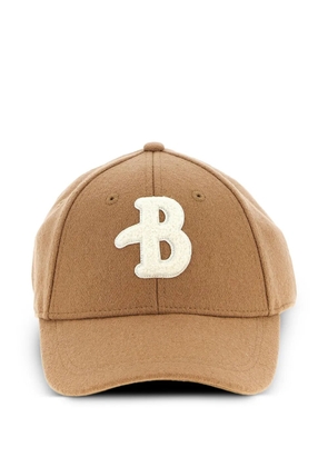 Ballantyne logo-patch cap - Brown