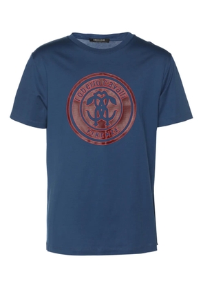 Roberto Cavalli Vintage logo-print T-shirt - Blue