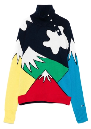 Rossignol x JCC Mountain sweater - Blue