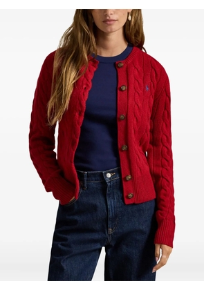 Polo Ralph Lauren cable-knit cardigan - Red