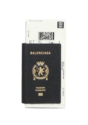 Balenciaga Passport leather wallet - Black