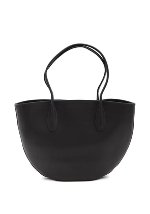 The Row Alger leather tote bag - Black