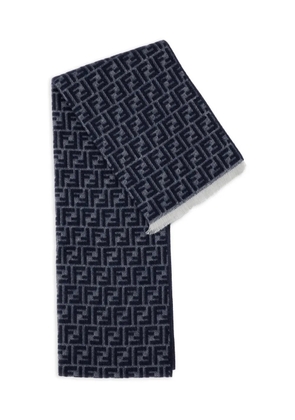 FENDI logo scarf - Grey