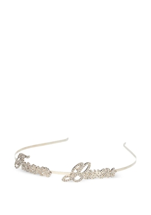 RED(V) embellishment headband - Silver