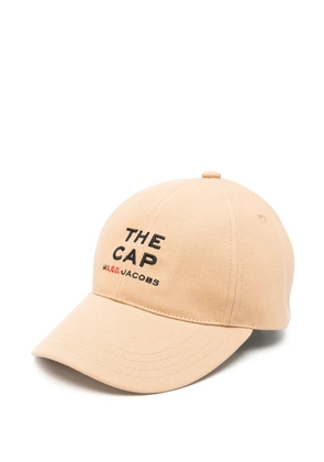 A.P.C. x Marc Jacobs logo-embroidered baseball cap - Brown