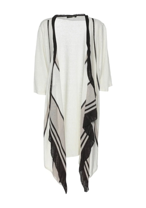 Marina Rinaldi knit open-front cardigan - White