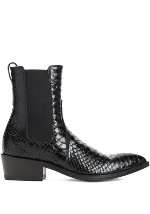 TOM FORD leather Chelsea boots - Black
