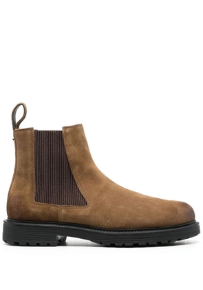 Diesel elasticated side-panel boots - Neutrals