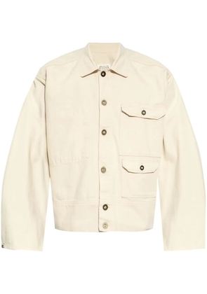 Maison Margiela denim shirt jacket - Neutrals