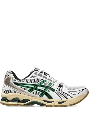 ASICS striped panelled sneakers - White