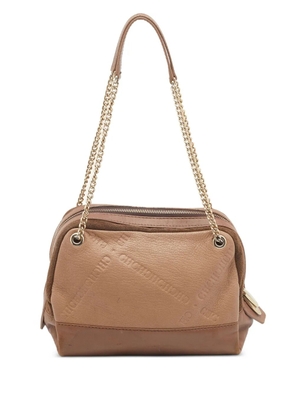 Carolina Herrera Vintage chain-strap shoulder bag - Brown