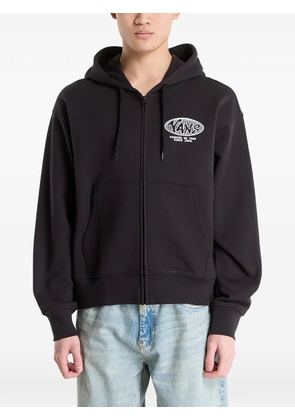 Vans logo-print hoodie - Black