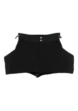 sacai twill shorts - Black