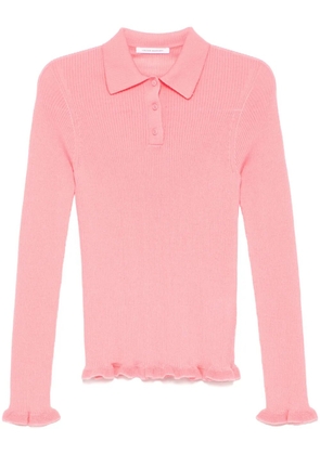 Cecilie Bahnsen Oda top - Pink