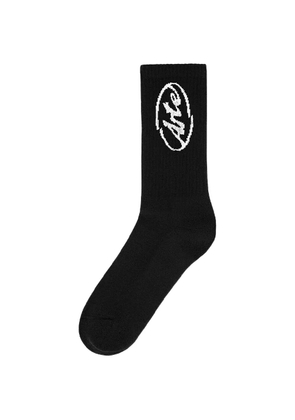 Arte Antwerp logo-detail socks - Black