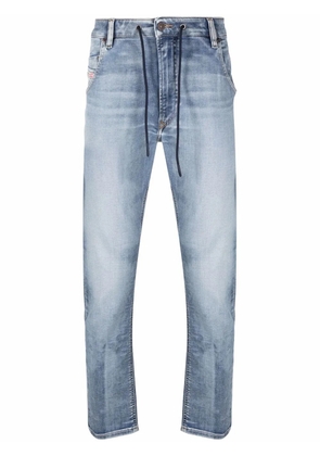 Diesel tapered-leg denim jeans - Blue