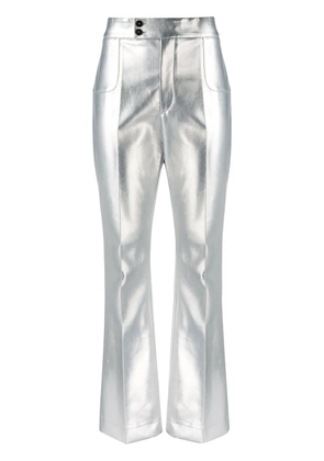 Philosophy Di Lorenzo Serafini metallic-effect trousers - Silver