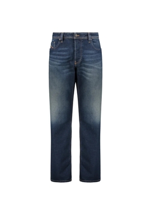 Diesel faded-efffect cotton jeans - Blue